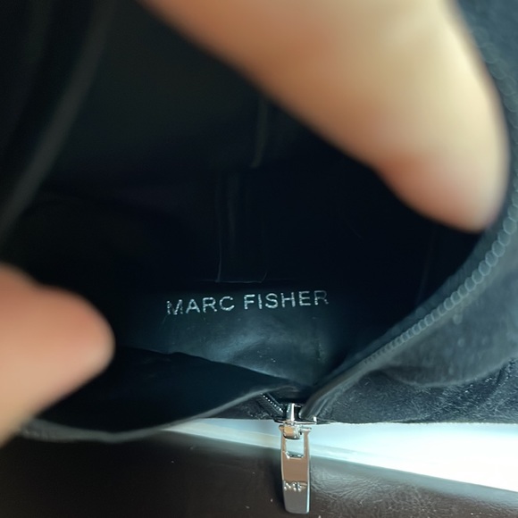 Marc Fisher Over the knee Boots, Wm’s Sz 8M, black - Picture 6 of 7